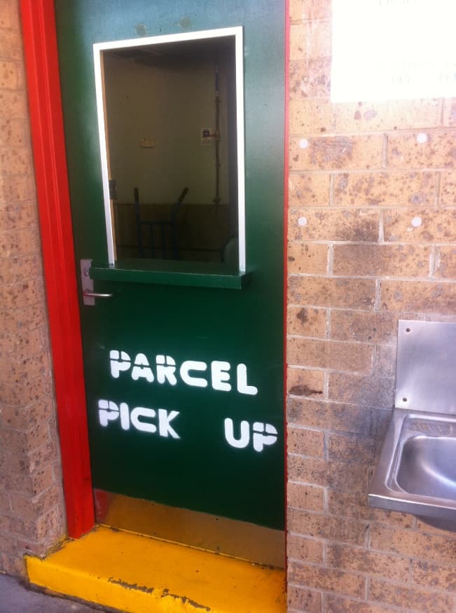 Australia Post Parcel Pickup
