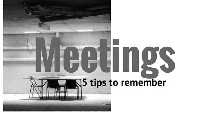 Meeting effective