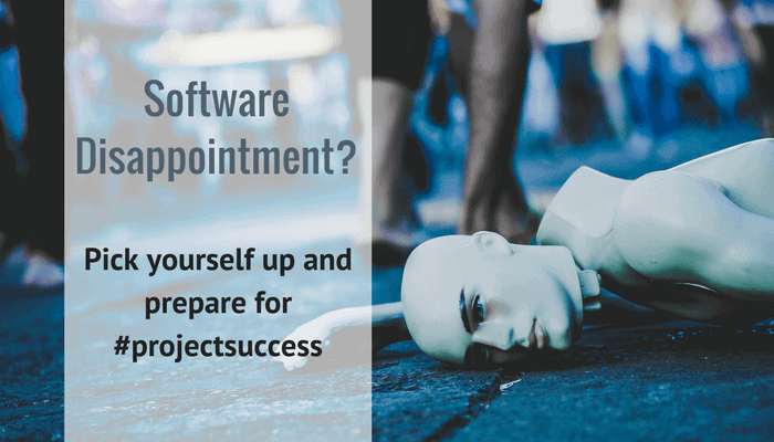 How to overcome software disappointment