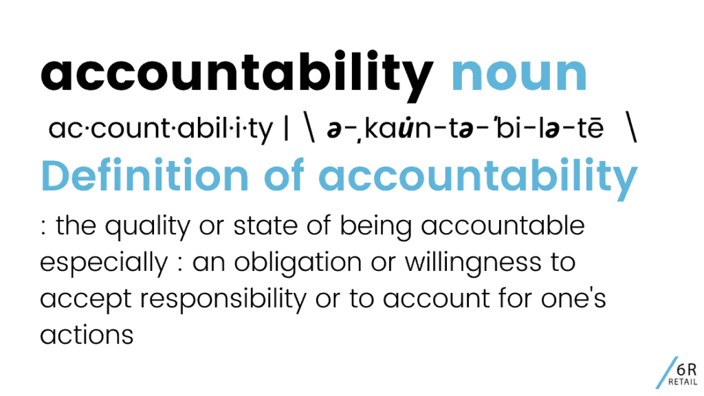Definition of Accountability